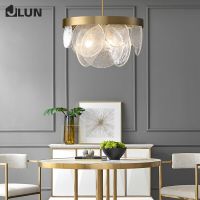 ETXBubble chandelier modern light luxury chandelier living room dining room bedroom simple creative American glass lamps