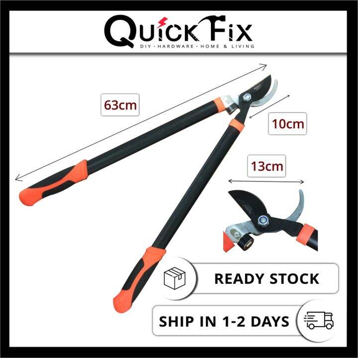 QuickFix Tree Branch Cutter Heavy Duty Trimmer Pruning Shears Garden