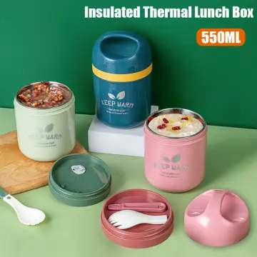 Thermal Lunch Box Stainless Steel Insulated Lunch Bag Food Warmer