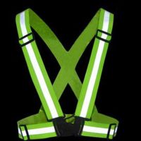 Cycling Reflective Vest Jogging Safety Highlight Night Work Security Running Reflective Straps High Visibility Reflective Vest