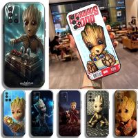 {OLI STUDIO} Marvel น่ารัก GrootCase สำหรับ SamsungA11 A12 A20 A21S A22 A31 A32 A42 A51 A52 A71 A72 4G 5G CasesSilicon