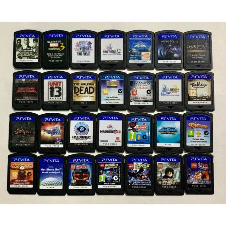 【COD】 PS Vita Games Carts Lazada PH