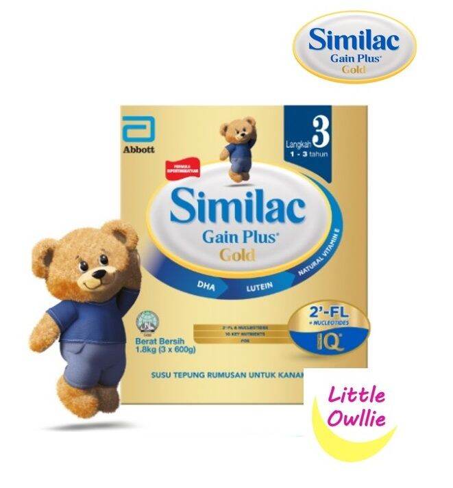 Similac Gold Step 3 1.8kg Buy 2 Boxes Get Free Gifts Lazada