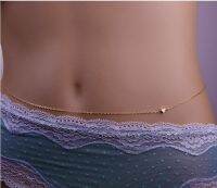 Hottrend เซ็กซี่ Heart Simple Belly Chain แฟชั่นบิกินี่เอว Link สร้อยคอฤดูร้อนเครื่องประดับสำหรับผู้หญิงอุปกรณ์เสริมหญิง New