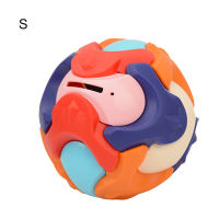 Puzzle Ball Toy DIY Detachable Three-dimensional Assembly Brick Piggy Bank Building Block Ball Toy for Kids