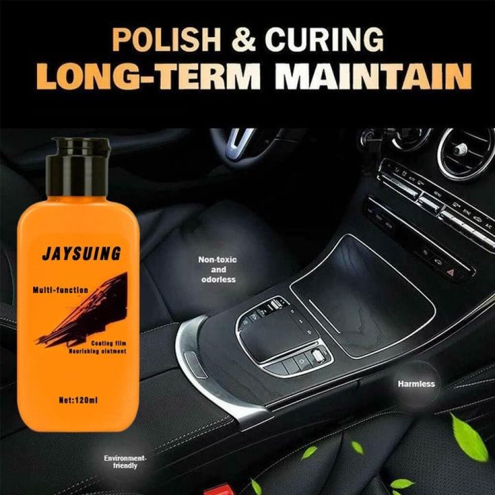 Leather Repair Kit Car Interior Coating Polish Leather Renovated Coating  Paste Agent Cleaner Universal Leather Stain Absorber