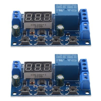 2PCS DC 6-40V Battery Charger Discharger Control Switch Undervoltage Overvoltage Protection Board Auto Cut Off