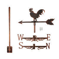 55ซม.การออกแบบสัตว์ Weather Vane Spinner ทิศทางลมฉากฟาร์ม Stake สำหรับตกแต่งลานสวนสวน Weathervane