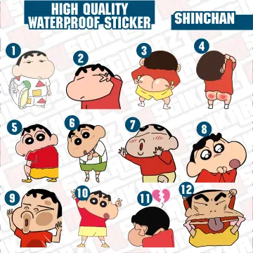 Buy Shin-Chan Stickers - Set of 50