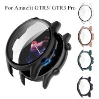 ♛✈☬ Szkło przypadku dla Huami Amazfit GTR 3/GTR3 Pro PC pokrywa wszystko wokół zderzak ochronny dla Amazfit GTR3 zegarek hartowane szklana powłoka