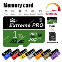 TF Card Class 10 Micro Flash A2 U3 Memory Card 1TB 2TB 128GB Cartao De Memoria Mini Sd Card For Phone Drone Camera Gift Adapter USB Hubs