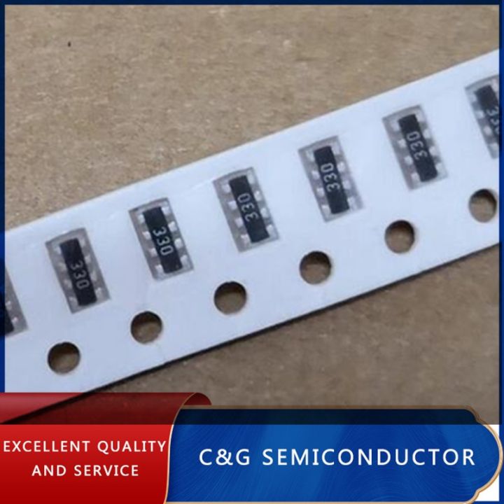 100pcs 0603*4 8P4R 2*4P Network Resistor SMD array 0 ~ 910 ohm 1K ~ 910K 2K 2.2K 4.7K 10K 22K 47K 100K 1M 1 10 100 220 470 ohms WATTY Electronics