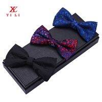 New business bow tie mens formal shirt suit accessories floral cashew flower polka dot bow tie Boys Clothing