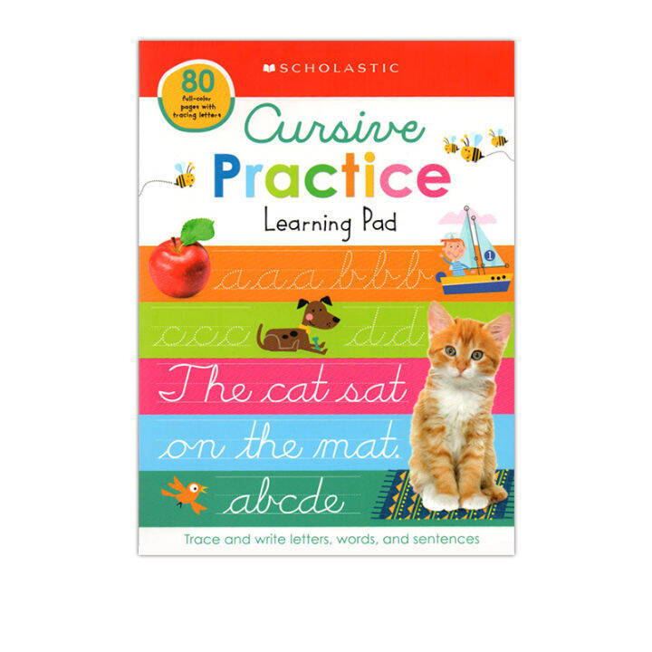 english-original-cursive-practice-learning-pad-alphabet-cursive-practice-7-10-year-old-scholastic-early-learners