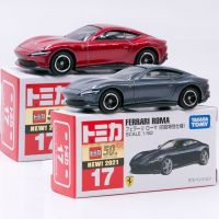 [พร้อมส่ง] รถเหล็กTomica ของแท้ Tomica No.17 Ferrari Roma (มีสติ๊กเกอร์ First Lot 2021)