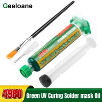 hk㍿✴  GEELOANE 10cc UV Curing Solder Syringe Ink for PCB BGA Prevent Corrosive Arcing