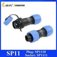 Original Weipu SP11 2 3 4 5 Pin IP68 Connector SP1110 SP1111กันน้ำชายหญิงปลั๊กสาย In-Line Socket