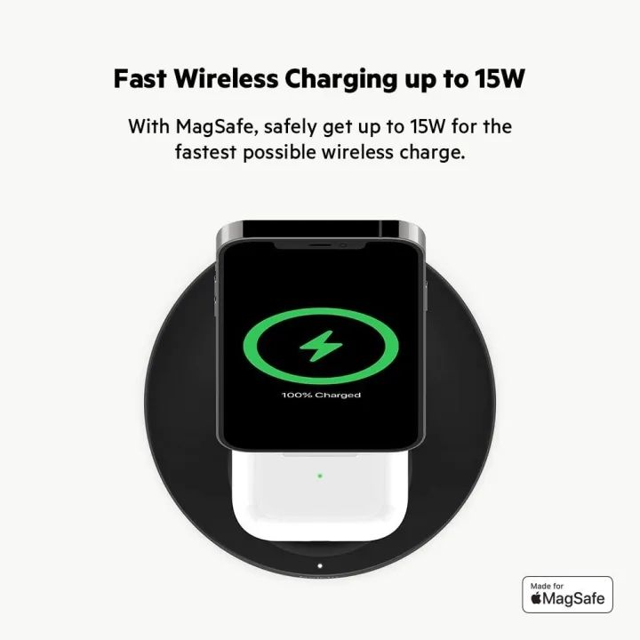 belkin-wiz010my-boostcharge-pro-2in1-wireless-charger-stand-with-magsafe-15w-adapter-iphone-14-13-12-airpods