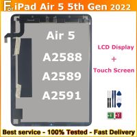 Dgh ต้นฉบับสำหรับ Apple iPad Air 5 5th Gen Air 5 2022 A2588 A2589 A2591จอสำรองสัมผัสหน้าจอ LCD สำหรับ iPad Air 5 LCD