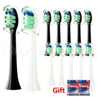 ZZOOI Compatible With Philips Replacement Brush Heads HX9023/65 HX6250 HX6064 HX6930 HX6730 HX6930 HX3211 Toothbrush Head With Cover