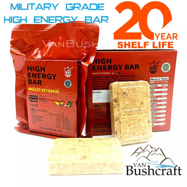 High Energy Biscuits 120g/125g Military Grade Emergency Food Rations