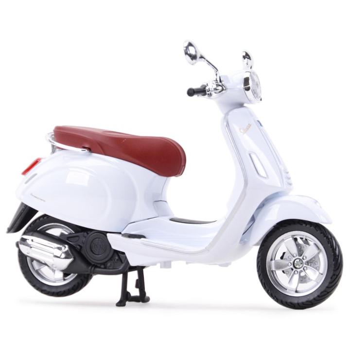 โมเดลรถจักรยานยนต์-maisto-1-12-piaggio-vespa