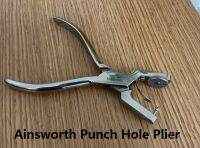 1ชิ้นสแตนเลส Endodontic Ainsworth Punch Hole Plier ทันตกรรมยาง Dam Clamp Instruments Forcep