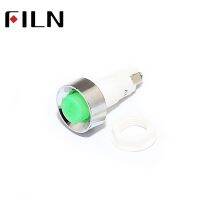 12mm Red Amber Green Plastic 220v indicator light neon bulbs