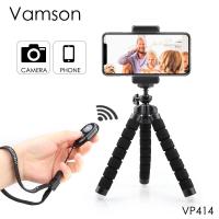 Vamson Mini Tripod for Phone camera Flexible Leg for iphone for Xiaomi for Samsung Gorillapod Octopus Tripod VP414E Selfie Sticks