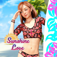 แผ่นเกมคอม PC - SUNSHINE LOVE [DVD + USB + Download] เล่นได้เลยไม่ต้องติดตั้ง