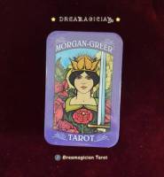 Morgan Greer Tarot ไพ่ยิปซีแท้ขนาดพกพา/ ไพ่ยิปซี/ ไพ่ทาโร่ต์/ ไพ่ออราเคิล/ Tarot/ Oracle/ Card