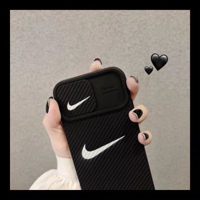 เคสโทรศัพท์ iphone ของบริษัทอินเทรนด์ Nike push-pull case iphone12 mobile phone case Apple 11promax male xsmax/xr couple 7p