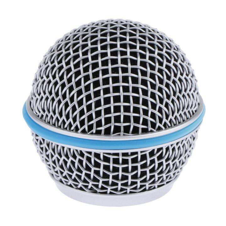 replacement-microphone-ball-head-mesh-grill-head-microphone-grille-replacement-head-diy-replacement-parts-for-shure-beta-57a-58a