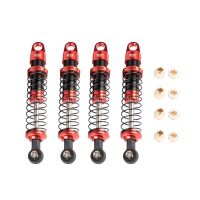 KYX Remote Control Simulation Model Car for Axial Capra UTB18 Goat Front and Rear Shock Absorbers L 82mm Metal Shock Absorbers