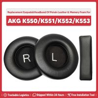 ┋☽☜ Replacement Earpads Ear Pads Foam Cushion Pillow Parts Cover Headband for Akg K550 K551 K552 K553 K 550 551 552 553 Headphones