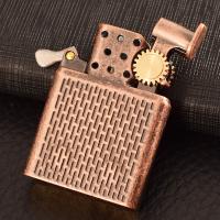 ₪♀ Zorro Kerosene Lighter Sealed Pure Copper Liner Windproof White Steel Inner Part Insert Without Shell Replace Accessories