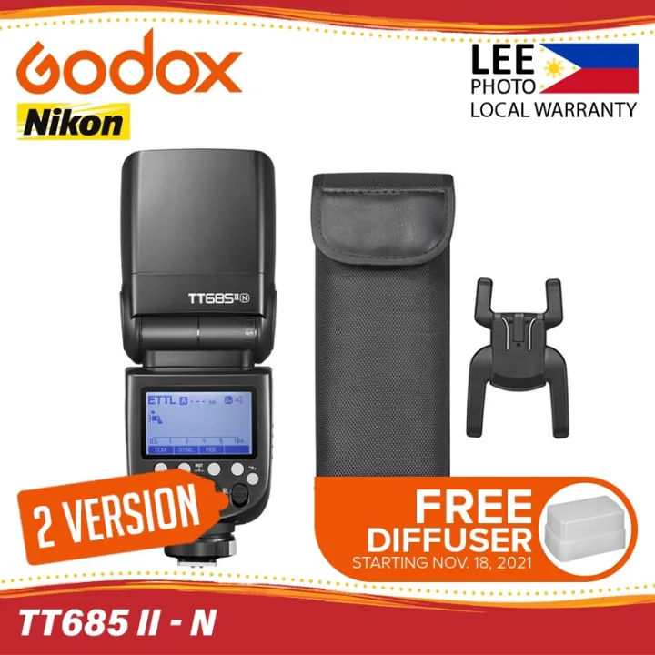 Godox TT685N II Flash For Nikon Cameras (Lee Photo) | Lazada PH