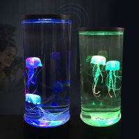 LED Fantasy Jellyfish Lamp USB Battery Powered Colorful Changing Jellyfish Tank Aquarium Lamp Relaxing Mood Night Light