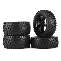 4Pcs 85mm Tire Wheel Tyre for Wltoys 144001 144010 124007 124017 124019 Tamiya HSP 1/10 1/12 1/14 RC Car Off Road Buggy Parts Accessories