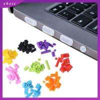 VHOIC 16pcs 13pcs สากล อุปกรณ์เสริมคอมพิวเตอร์ อินเทอร์เฟซ RJ45 ฝาครอบกันฝุ่น ปลั๊กกันฝุ่นแล็ปท็อป จุก พอร์ต USB Type-C