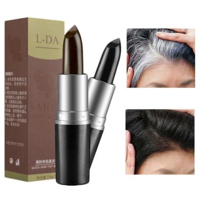 One-Time Hair dye Instant Gray Root Coverage Color Stick Cover Up Disposable Dye Conditioner dressing /Portable Use at any time Temporary Wax Washable