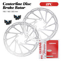 SRAM จักรยานผ้าเบรคจักรยานเสือภูเขาดิสก์เบรกโรเตอร์ Centerline 161820เซนติเมตรสแตนเลสไฮดรอลิสำหรับ MTB ส่วนจักรยานถนน