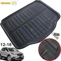 ด้านหลัง Cargo Boot Liner Mat ถาดพรม Protector Pad สำหรับ Buick Encore Opel Vauxhall Mokka X 2013 2014 2015 2916 -2018