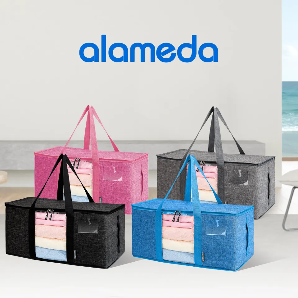 Alameda Large Capacity Storage Bags, Heavy Duty Moving Bag with Clear Window