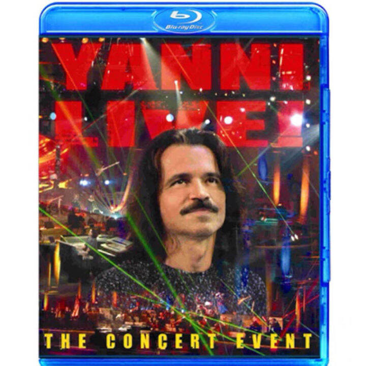 BD Blu ray Disc Blu ray 25g Yanni live the concert event boxed concert