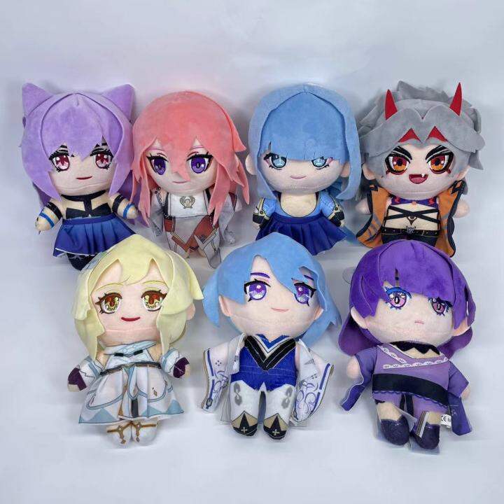 อะนิเมะ-genshin-impact-dori-cyno-columbina-คอสเพลย์-qiqi-dehya-ตุ๊กตา-plush-ของเล่นน่ารักตุ๊กตาหมอนคริสต์มาสของขวัญเด็ก20ซม