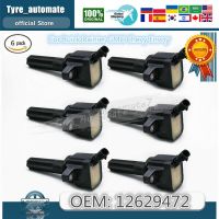 6ชิ้นชิ้นส่วน OE #12629472คอล์ยจุดระเบิดสำหรับ Buick Rainier GMC Chevy Envoy 4.2L L6-แก๊ส