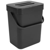 Kitchen Compost Bin for Countertop or Under Sink Composting, Ndoor Home Trash Can with Removable Airtight Lid