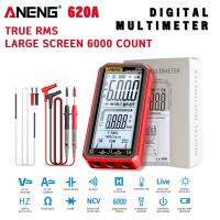 ANENG 620A ดิจิตอลมัลติมิเตอร์ หน้าจอ LCD ปรับย่านอัตโนมัติ โวลต์มิเตอร์ แอมป์มิเตอร์ โอห์มมิเตอร์ คาปาซิเตอร์ วัดอุณหภูมิ วัดความถี่