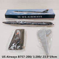 23.5เซนติเมตร * 19เซนติเมตร Air US Airways โบอิ้ง B757-200สายการบิน1:200ขนาด Assmebling เครื่องบินรุ่นประกอบเครื่องบินรุ่น DIY #007